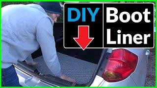 How to Make a Protective Car Boot Liner out of Carpet (DIY Car Project)