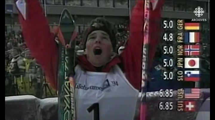 Jean-Luc Brassard aux Jeux de Lillehammer en 1994