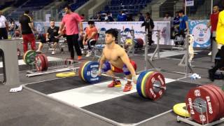Tian Tao Snatch Pull + Shrug at 200kg