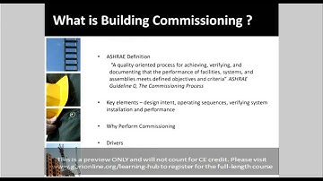 Building Commissioning