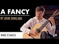 John dowlands a fancy fantasy p5 performed by nino damico on a 2023 valerio licari guitar