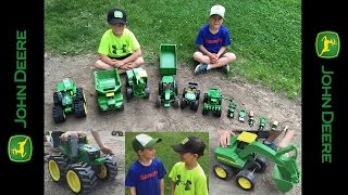 Playing with... John Deere Tractor toys