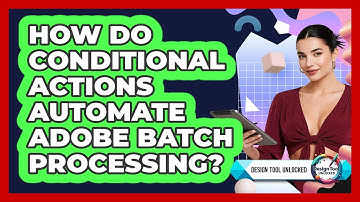 How Do Conditional Actions Automate Adobe Batch Processing? - Design Tool Unlocked