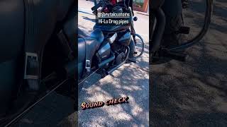 Loud pipes save lives @TJBRUTALCUSTOMS #hondashadowphantom