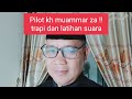 @SolemanTv 4739 Trapi dan latihan suara!! pilot legen Qori #pilot #khmuammarza #qoriviral.