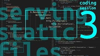 Coding blogotech - Serving static files