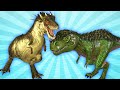 T-Rex vs Indominus rex breaks him eggs | Mammoth Life #03