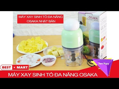 cách sử dụng máy xay osaka