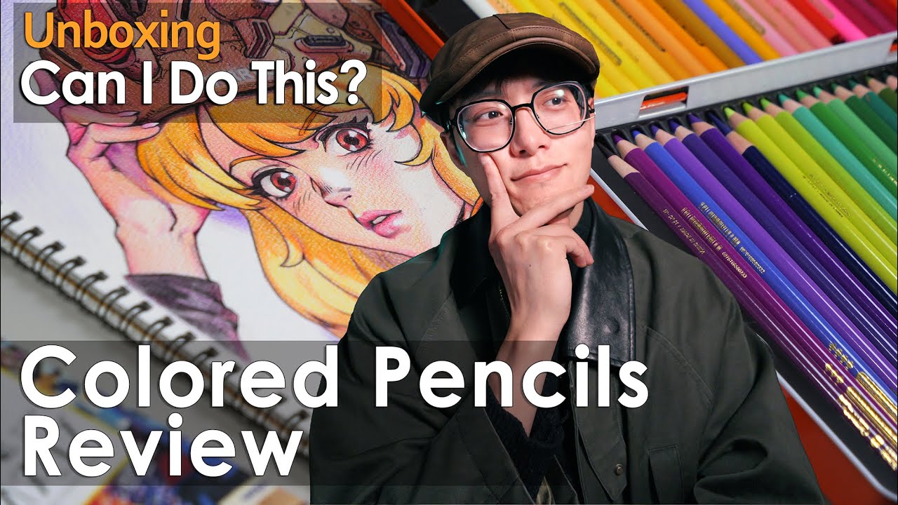 Super Handy Colored pencils Unboxing & Demo， Watch Me Master it