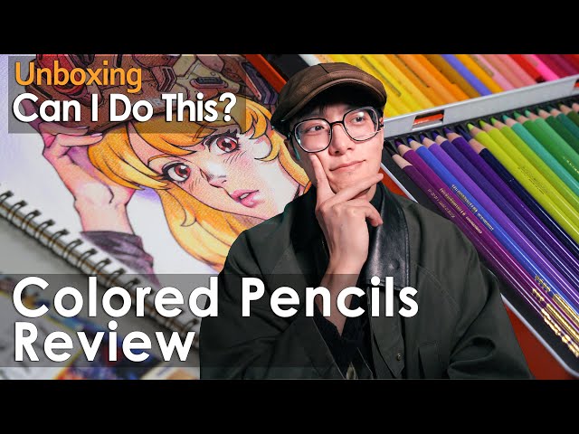 Super Handy Colored pencils Unboxing & Demo， Watch Me Master it