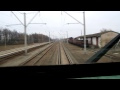 Вид з електровоза очима машиніста пасажирського поїзда на залізничну лінію Шепетівка - Коростень