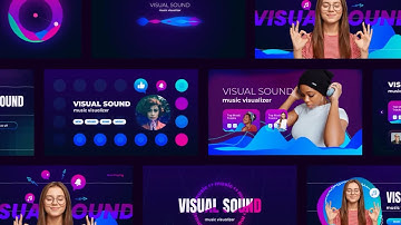 Music Sound Wave Visualizer - After Effects Template
