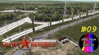 Workers & Resources: Soviet Republic #09. Заселяем город и сокращаем растраты.