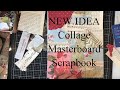 Lets Make a COLLAGE  Masterboard Scrapbook - For Lost Mojo or TV Craft