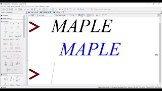 تعلم اساسيات برنامج المابل MAPLE screenshot 2