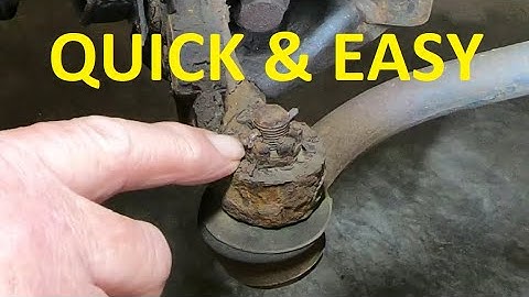 How to Remove a Rusty Cotter Pin