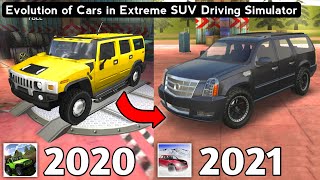 Evolution Of Cars in Extreme SUV Driving Simulator (2020 - 2021) screenshot 5