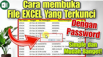 Cara Membuka File EXCEL yang Terkunci dengan Password Simple Banget!