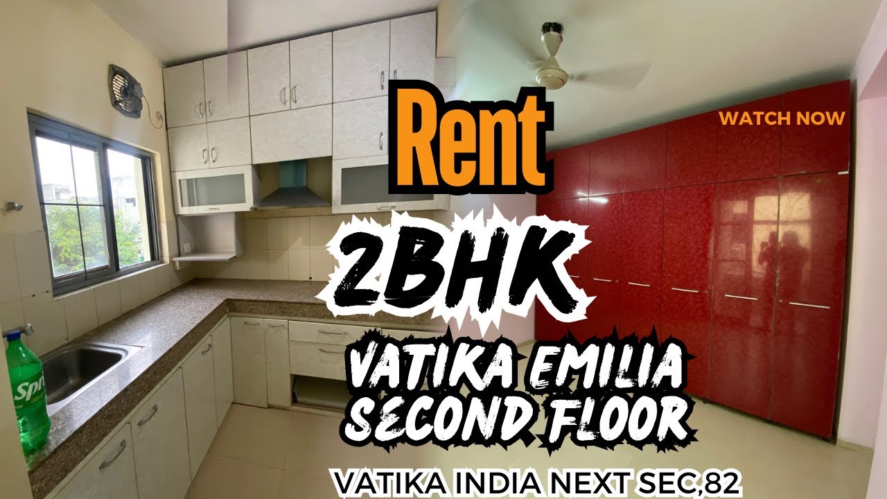 2bhk Vatika Emilia second Floor Available For Rent in Vatika india Next