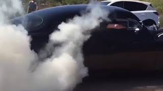Mercury Twin Turbo Burnout
