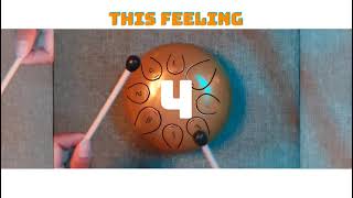 This Feeling -Tongue Drum / Steel Drum  Music -6-Inch-8-Note:
