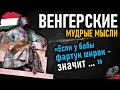 Венгерские пословицы и поговорки, цитаты и мудрые мысли венгров, Мудрость Венгрии