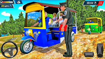 Offroad Tuk Tuk Auto Rickshaw Driving 3D - Auto Rickshaw Simulator - Android Games