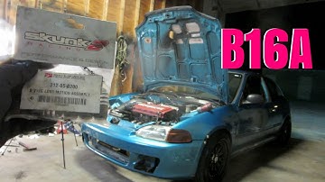 SKUNK 2 LMA INSTALL B16A EG HATCH   HSG EP. 5-41
