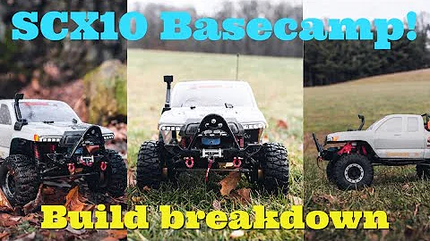 Build breakdown! Axial scx10 Basecamp overview INJORA, HOBBYWING, etc!