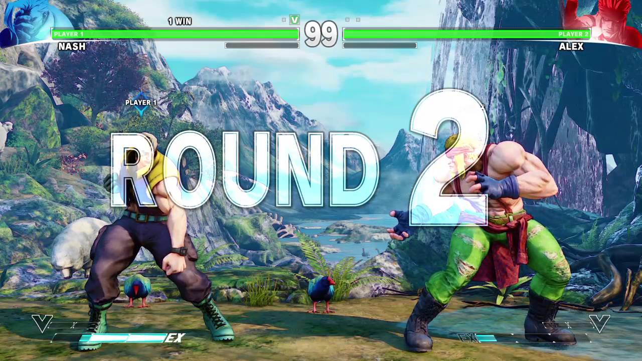 Street Fighter V: EmSixTeen (Nash) vs. realquaid69 (Alex) [FIGHT NIGHT 1]