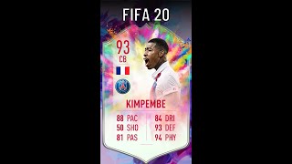 KIMPEMBE Best And Worst Card Every FIFA 🇫🇷 FIFA 16 - FIFA 22 Resimi