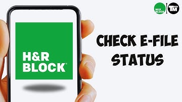 How to Check E-File Status on H&R Block (2025) | H&R E-File Status Check Online