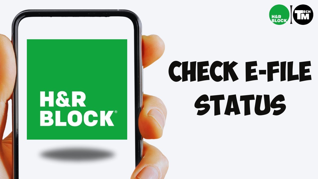 How to Check E-File Status on H&R Block (2025) | H&R E-File Status Check Online