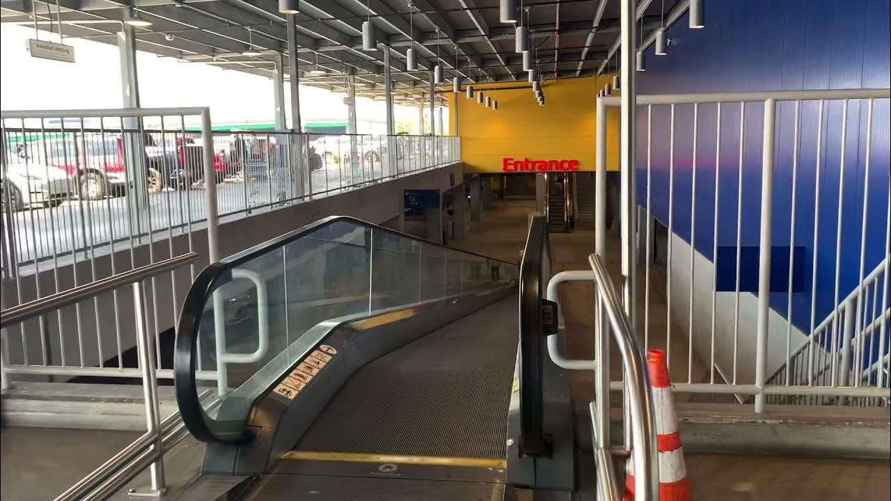 Downward Flat Escalator at IKEA Burbank California YouTube