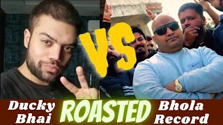 Ducky Bhai roasted Bhola record | bhola Record roasted By Ducky Bhai | Bhola Record | roasted
