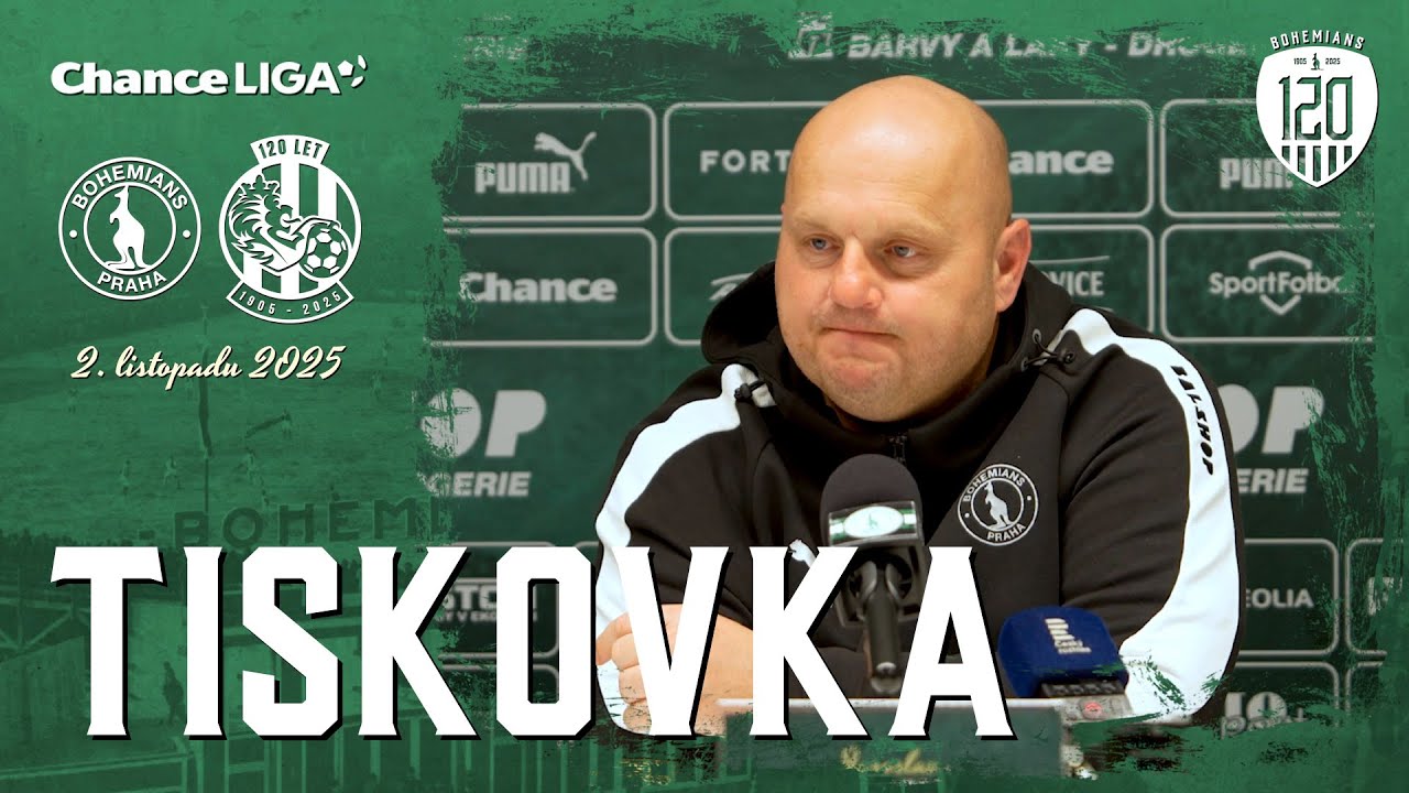Tiskovka Bohemians vs. Hradec Králové | 14. kolo Chance Ligy 2025/2026