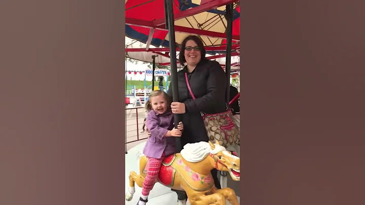 Bella and Megan on horses