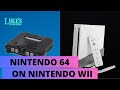 Nintendo 64 Emulation on the Nintendo Wii #nintendo64 #nintendowii #emulation 