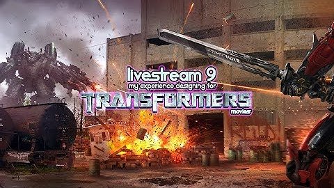 JAMES PAICK: LIVESTREAM 9  - My experiences being a concept artist  for TRANFORMERS movies