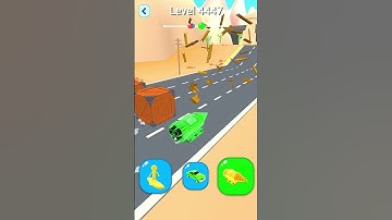 🔥 Shape - Shifting & Transform The Character 👀 Level - 4447 #shapeshifting #gameplay #shorts #viral