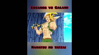 Escanor vs Galand anime peleasanime nanatsunotaizai escanor