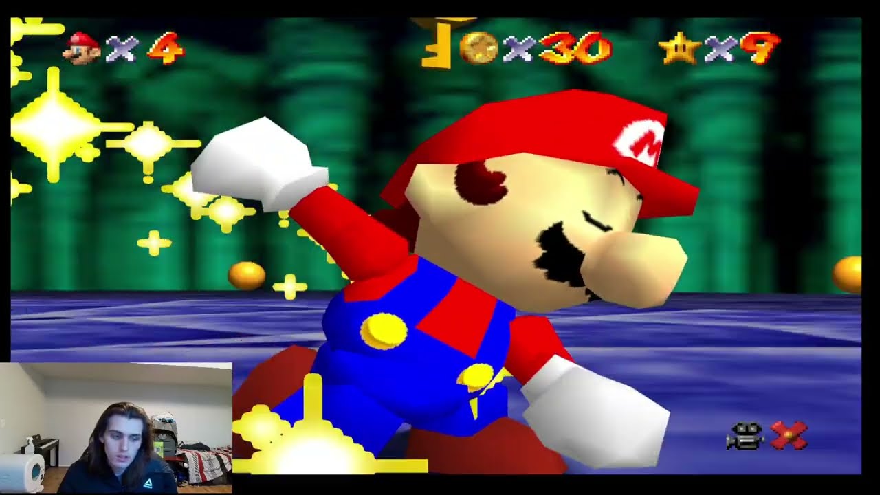 Goofy Goober Beats Super Mario 64 for the first time