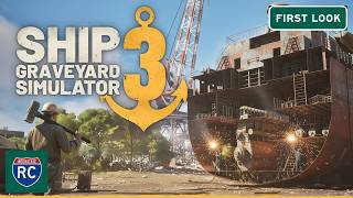 Ship Graveyard Simulator 3 Demo Early First Look - A New Era of Ship Demolition Begins!  Episode 1