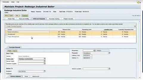 SAP Business ByDesign: Sourcing Project Resources - Product Demo