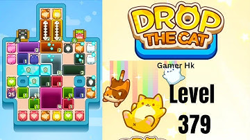 Drop The Cat Level 379 Walkthrough Solution 