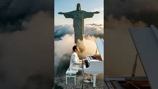 Above the clouds in Rio. #ChristTheRedeemer #RioDeJaneiro #Brazil Share if you agree!