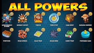 Bloons TD 6 - ALL SPECIAL POWERS