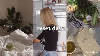 reset day: getting back on track vlog | healthy cooking, speed cleaning & country walks