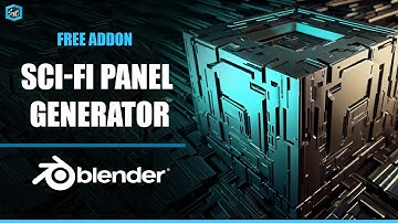 Scifi Panel Generator -  Shift 4 Cube