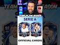 SERIE A TOTS OFFICIAL CARDS! 😲